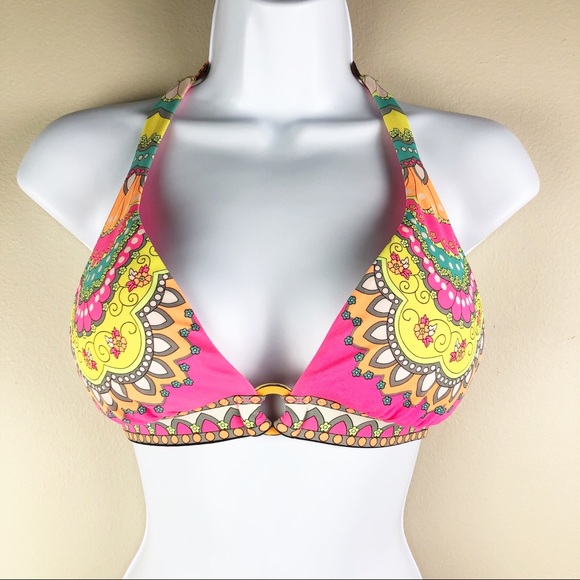 Victoria's Secret Other - Victoria’s Secret Psychedelic Paisley Bikini Top S